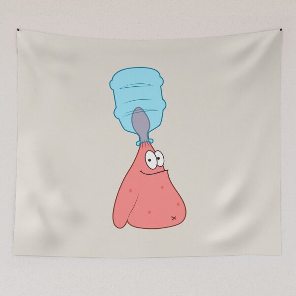 Item preview, Patrick Star Wearing Bottle  designed and sold by thatskawaii.