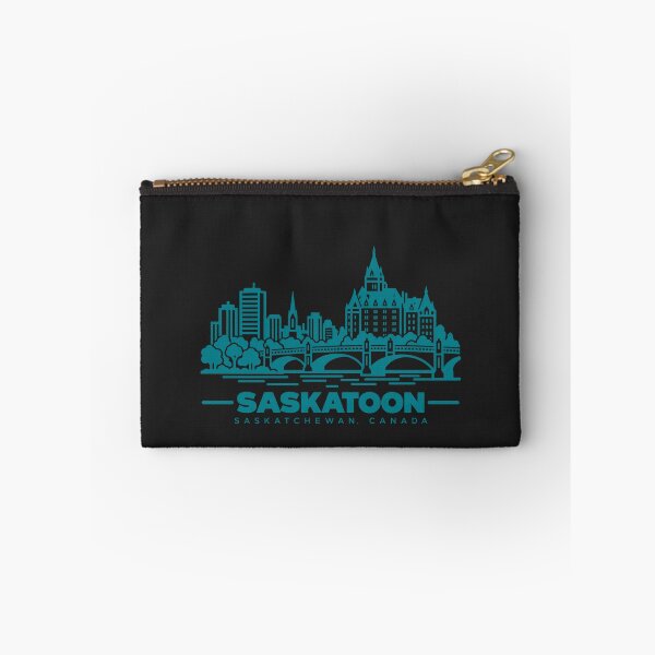 Item preview, Saskatoon Saskatchewan Canada Line Art Skyline Poster designed and sold by CMYKStudio.