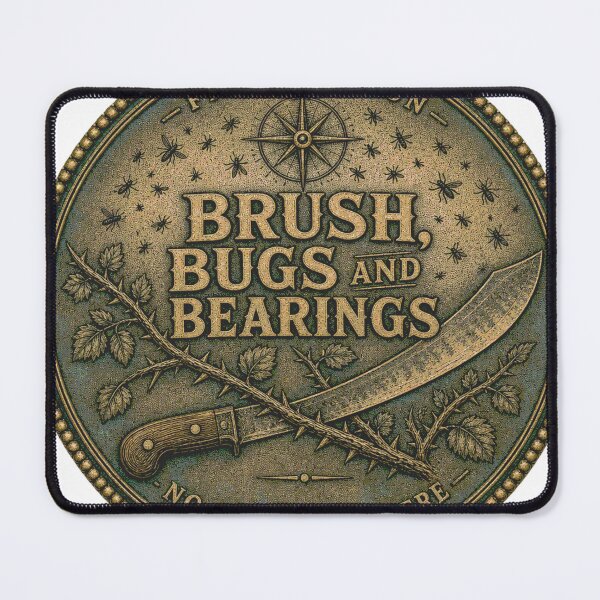 Item preview, Brush Bugs and Bearings Funny Surveyor Gift designed and sold by BoosterShop.