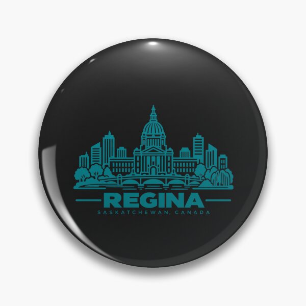 Item preview, Regina Saskatchewan Canada Line Art Skyline Poster designed and sold by CMYKStudio.