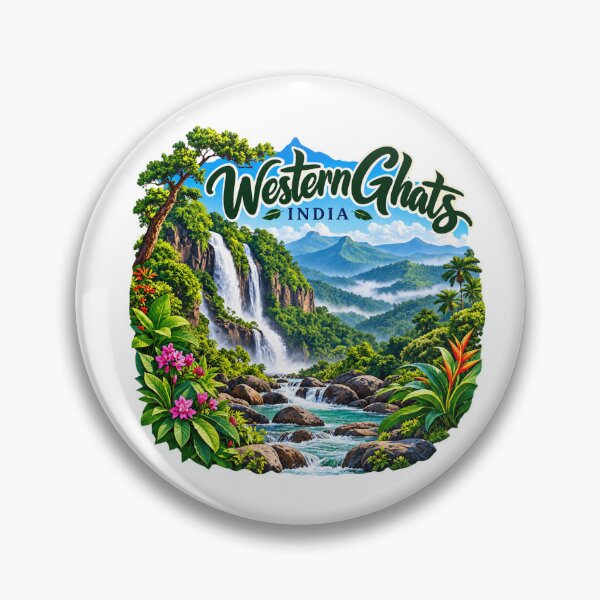 Item preview, Western Ghats, India designed and sold by Myra365Art.