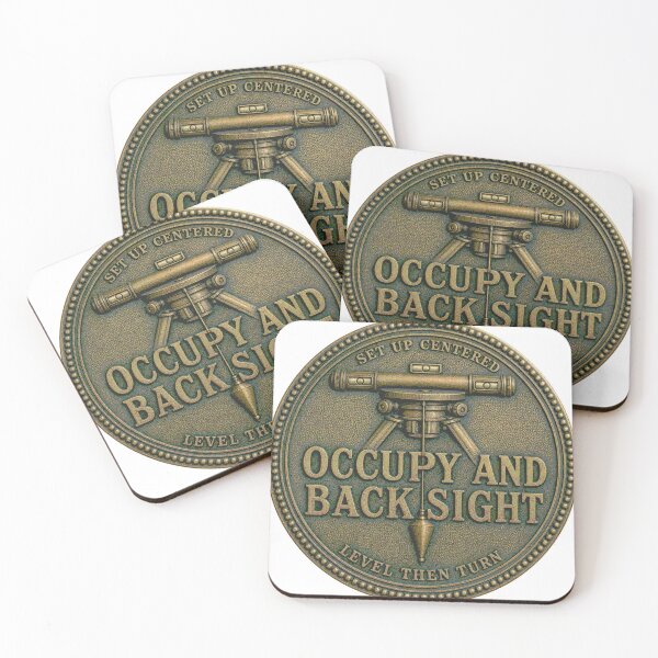 Item preview, Occupy and Backsight Tachymeter Setup Emblem designed and sold by BoosterShop.