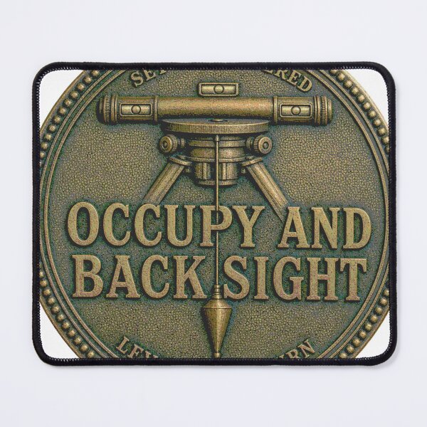Item preview, Occupy and Backsight Tachymeter Setup Emblem designed and sold by BoosterShop.