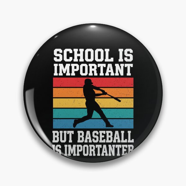 Item preview, Baseball Is Importanter Silhouette Frappeur Rétro designed and sold by MizoX7.