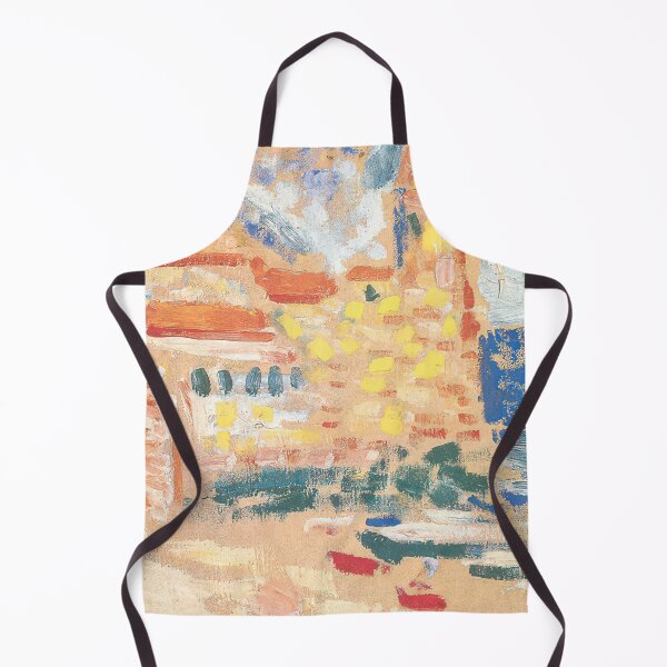 Item preview, View of collioure with church 1905 designed and sold by VeilOfPigments.