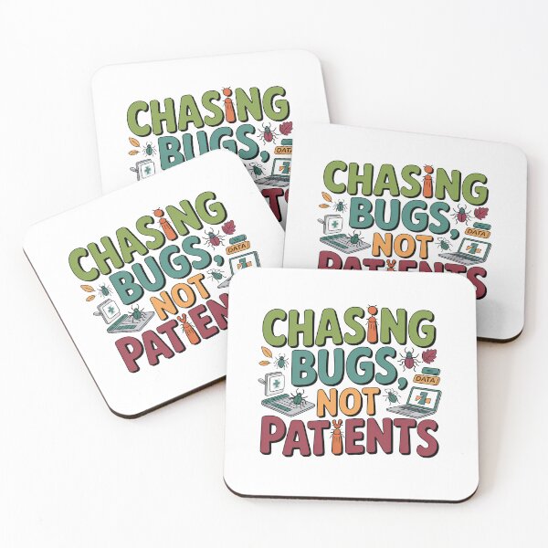 Item preview, Nursing Informatics Nurse Chasing Bugs Not Patients Fall Autumn Tech Nurse designed and sold by CuteDesignables.