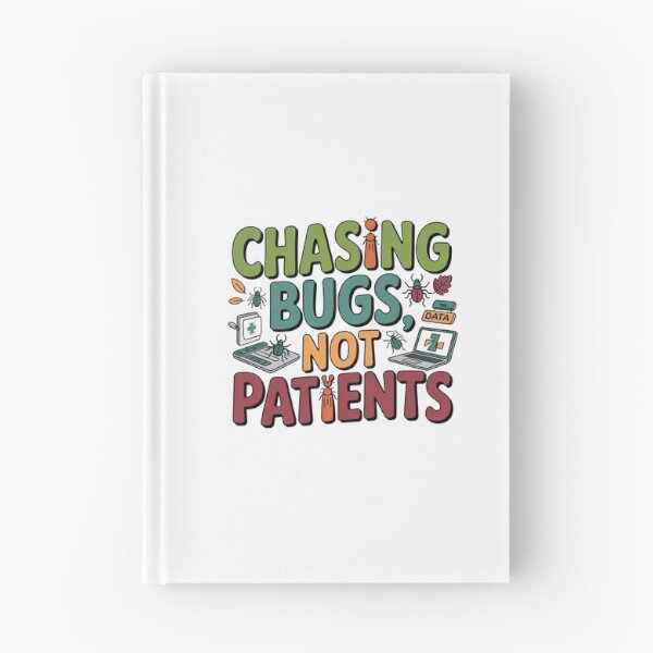Item preview, Nursing Informatics Nurse Chasing Bugs Not Patients Fall Autumn Tech Nurse designed and sold by CuteDesignables.