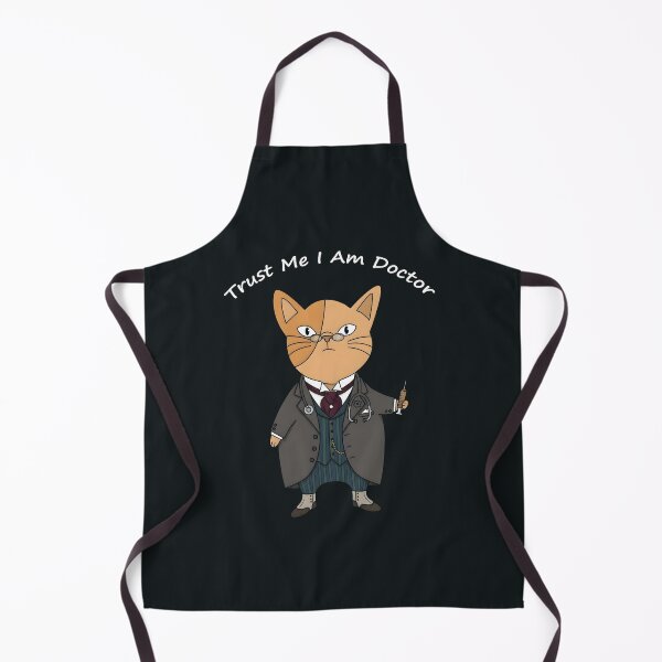Item preview, Trust Me I Am a Doctor Cat designed and sold by hutofdesigns.