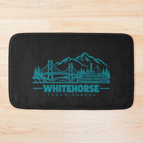 Item preview, Whitehorse Yukon Canada Line Art Travel Poster designed and sold by CMYKStudio.