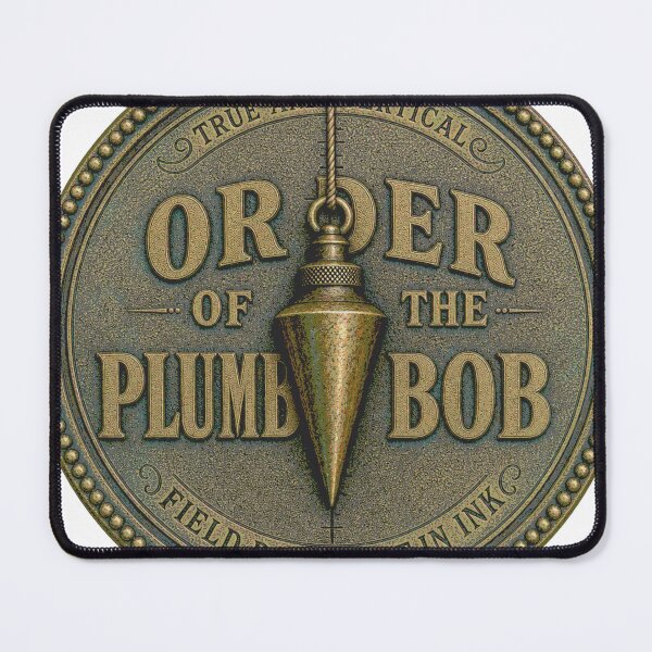 Item preview, Order of the Plumb Bob Survey Club Emblem designed and sold by BoosterShop.