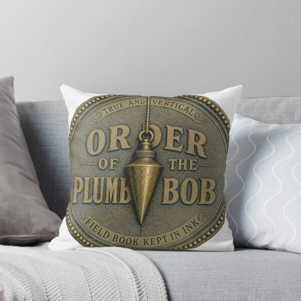 Item preview, Order of the Plumb Bob Survey Club Emblem designed and sold by BoosterShop.