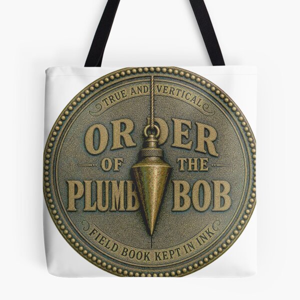 Item preview, Order of the Plumb Bob Survey Club Emblem designed and sold by BoosterShop.
