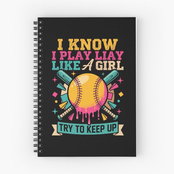 Item preview, Play Like A Girl Softball Rétro 90s Féministe designed and sold by MizoX7.