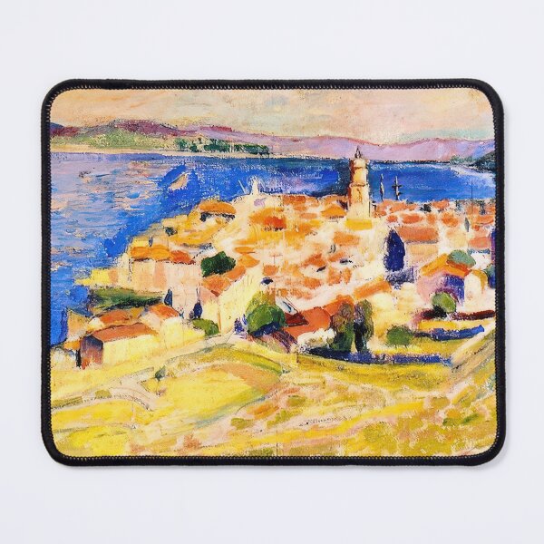 Item preview, View of saint tropez 1904 designed and sold by VeilOfPigments.