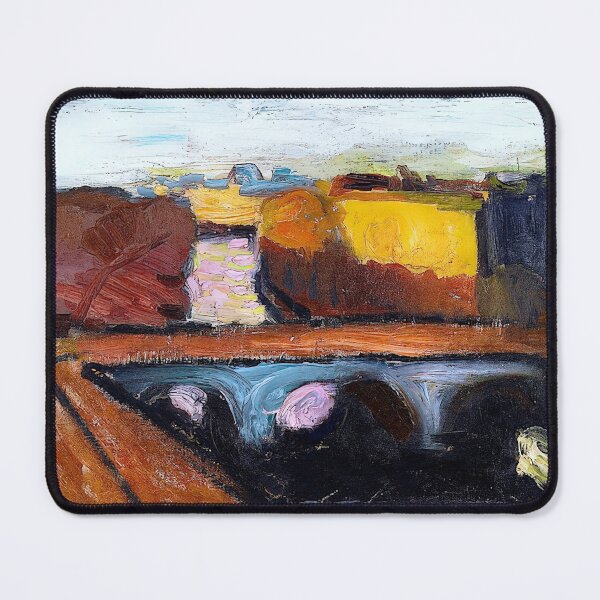 Item preview, View of the seine the pont saint michel 1904 designed and sold by VeilOfPigments.