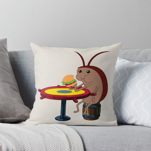 Item preview, SpongeBob Cockroach Eating Krabby Patty  designed and sold by thatskawaii.