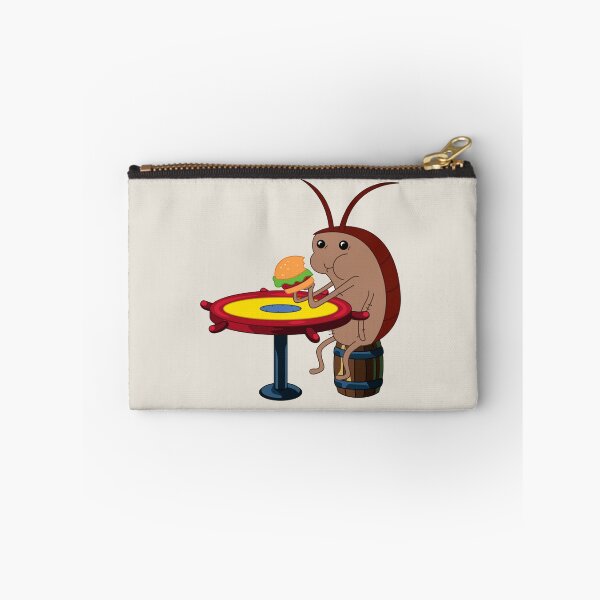 Item preview, SpongeBob Cockroach Eating Krabby Patty  designed and sold by thatskawaii.