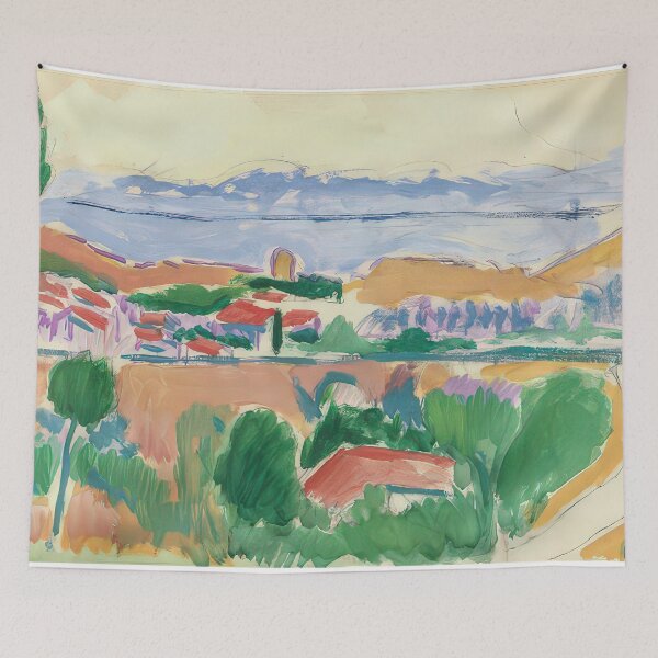 Item preview, Vue de collioure 1906 designed and sold by VeilOfPigments.