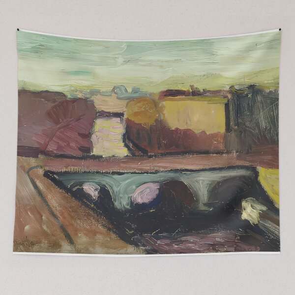 Item preview, Vue de la seine le pont saint michel 1904 designed and sold by VeilOfPigments.