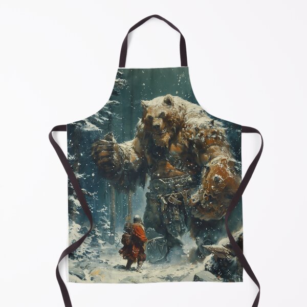 Item preview, Warrior vs Mystic Bear Fantasy Duel designed and sold by Smart Art 42.