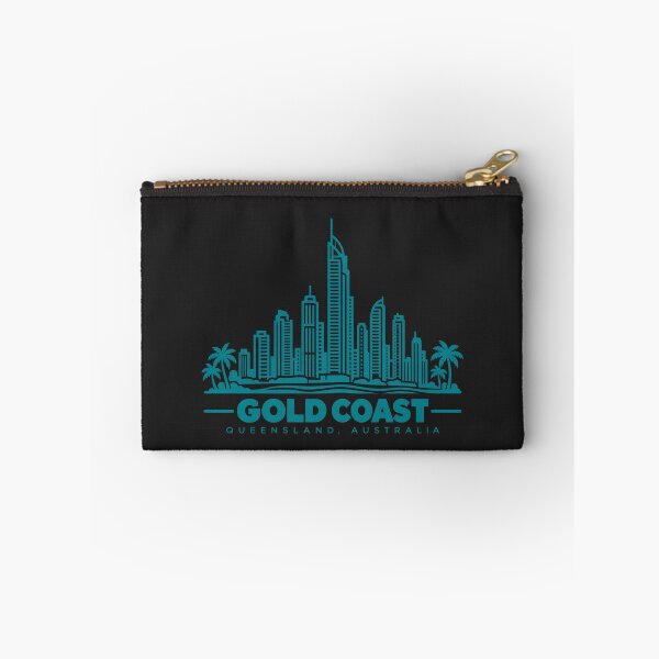 Item preview, Gold Coast Queensland Australia Line Art Coastline Poster designed and sold by CMYKStudio.