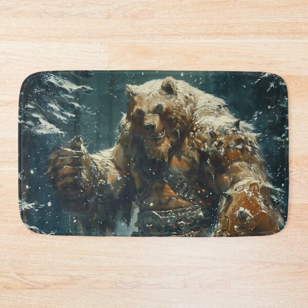 Item preview, Warrior vs Mystic Bear Fantasy Duel designed and sold by Smart Art 42.