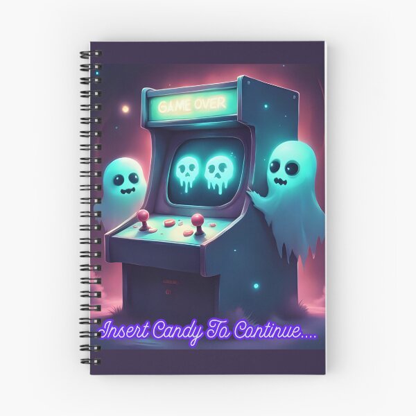 Item preview, 8-Bit Ghost Arcade - Insert Candy To Continue designed and sold by soin10s-designs.