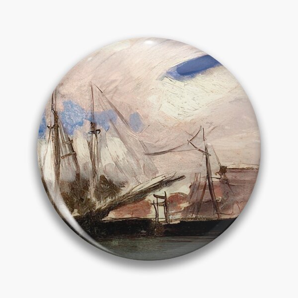 Item preview, White clouds the old port of marseille 1918 designed and sold by VeilOfPigments.