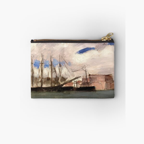 Item preview, White clouds the old port of marseille 1918 designed and sold by VeilOfPigments.