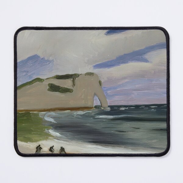 Item preview, Women on the beach etretat 1920 designed and sold by VeilOfPigments.