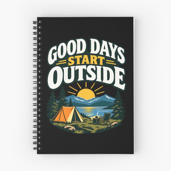 Item preview, GOOD DAYS START OUTSIDE Part2 designed and sold by Ahsacom.