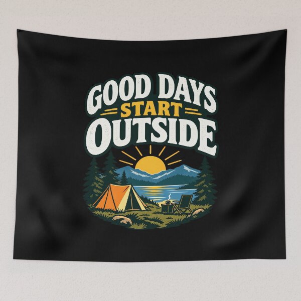 Item preview, GOOD DAYS START OUTSIDE Part2 designed and sold by Ahsacom.