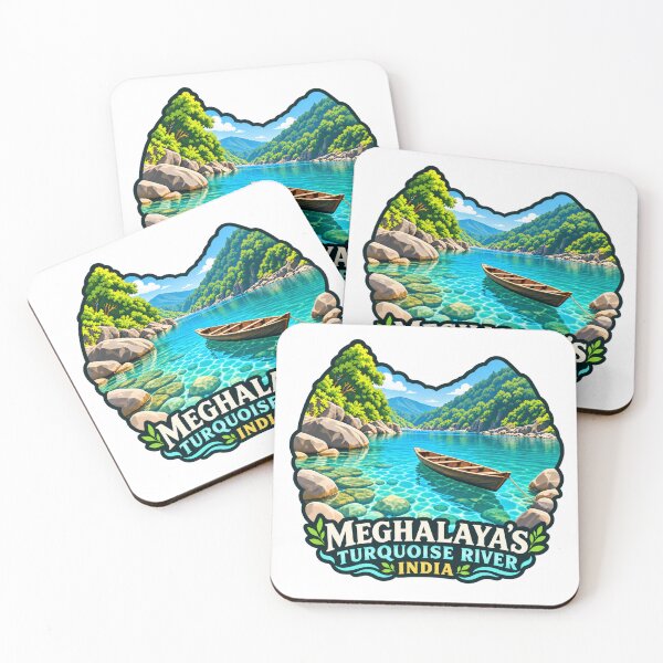 Item preview, Meghalaya Turquoise River, India designed and sold by Myra365Art.