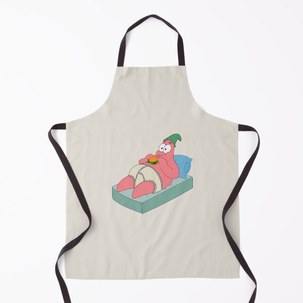 Item preview, Patrick Star Eating Burger  designed and sold by thatskawaii.