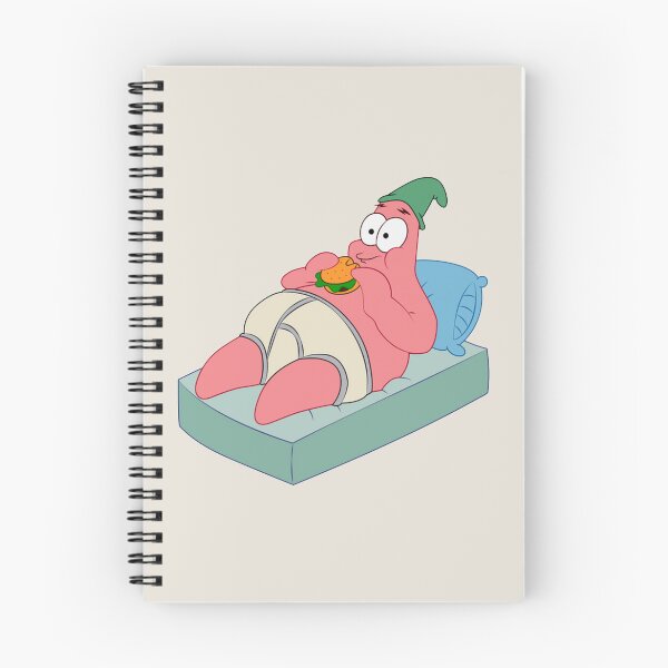 Item preview, Patrick Star Eating Burger  designed and sold by thatskawaii.