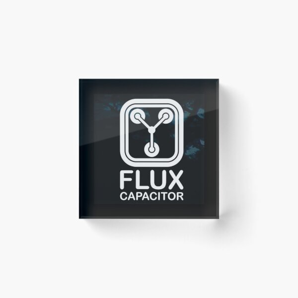 Item preview, Back To The Future Vintage Flux Capacitor Movie Poster Art Car Sticker Bumper Tee designed and sold by Cool Robot Bro..