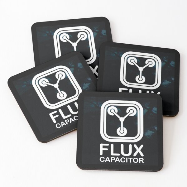 Item preview, Back To The Future Vintage Flux Capacitor Movie Poster Art Car Sticker Bumper Tee designed and sold by Cool Robot Bro..