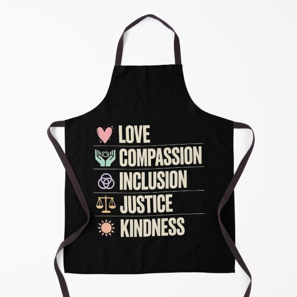 Item preview, Love Compassion Inclusion Justice Positivity Gift designed and sold by Say It With Ink.