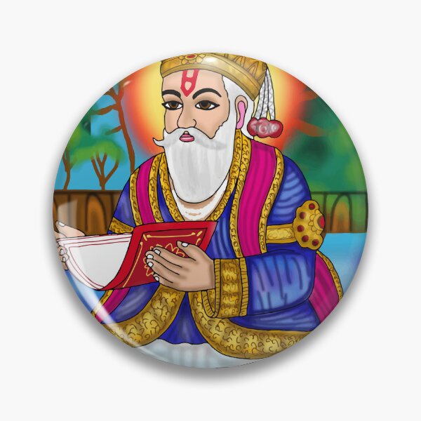 Item preview, Lord Jhulelal Digital Drawing | Hindu Sindhi Deity Spiritual Artwork designed and sold by Harshit_Digital_Arts.