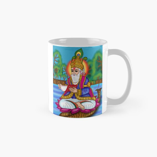 Item preview, Lord Jhulelal Digital Drawing | Hindu Sindhi Deity Spiritual Artwork designed and sold by Harshit_Digital_Arts.