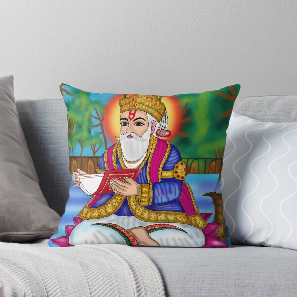 Item preview, Lord Jhulelal Digital Drawing | Hindu Sindhi Deity Spiritual Artwork designed and sold by Harshit_Digital_Arts.