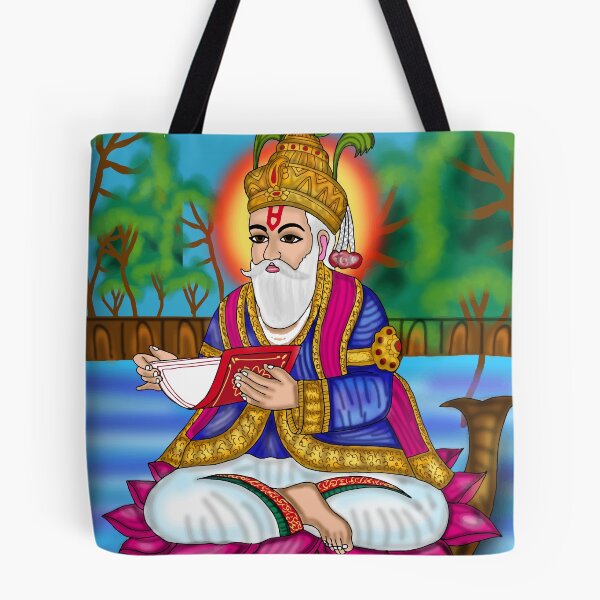 Item preview, Lord Jhulelal Digital Drawing | Hindu Sindhi Deity Spiritual Artwork designed and sold by Harshit_Digital_Arts.