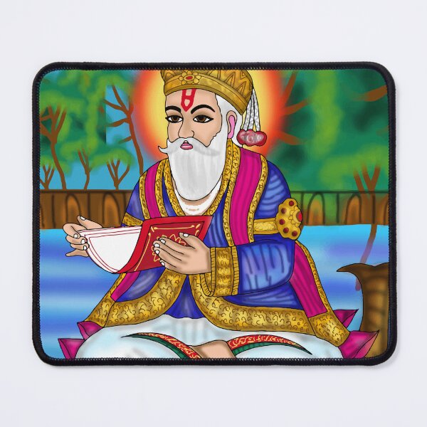 Item preview, Lord Jhulelal Digital Drawing | Hindu Sindhi Deity Spiritual Artwork designed and sold by Harshit_Digital_Arts.