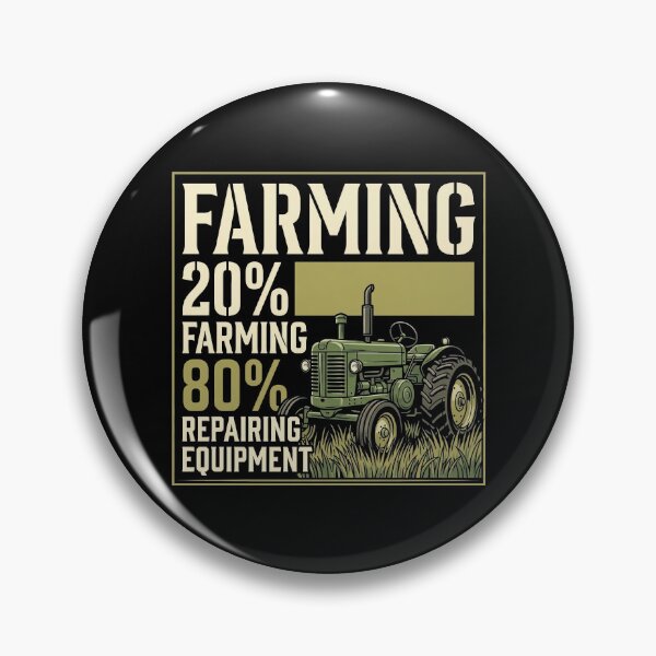Item preview, Farming 80 Percent Repairing Tracteur Humour Agricole designed and sold by MizoX7.