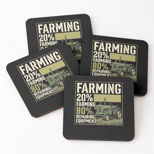 Item preview, Farming 80 Percent Repairing Tracteur Humour Agricole designed and sold by MizoX7.