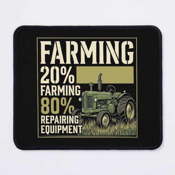 Item preview, Farming 80 Percent Repairing Tracteur Humour Agricole designed and sold by MizoX7.