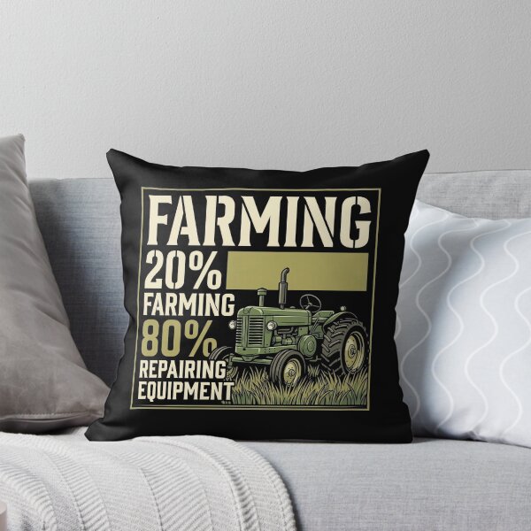 Item preview, Farming 80 Percent Repairing Tracteur Humour Agricole designed and sold by MizoX7.