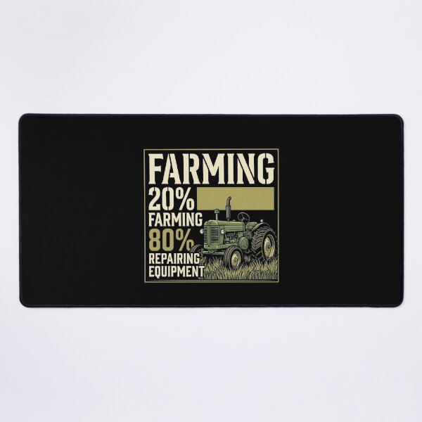 Item preview, Farming 80 Percent Repairing Tracteur Humour Agricole designed and sold by MizoX7.