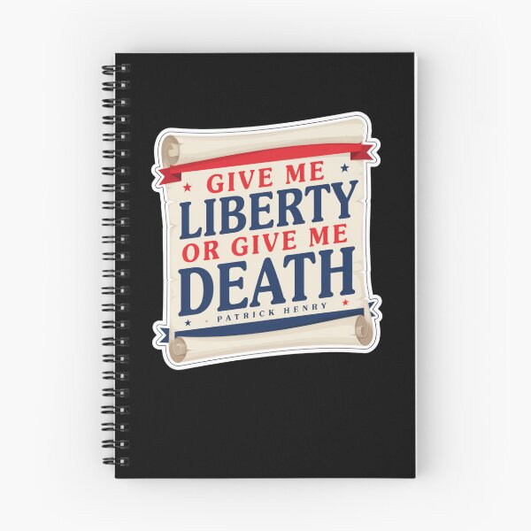 Item preview, Give Me Liberty or Give Me Death - Scroll Design designed and sold by Peter Stawicki.
