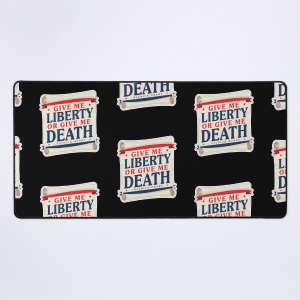 Item preview, Give Me Liberty or Give Me Death - Scroll Design designed and sold by Peter Stawicki.